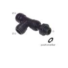 LE push-in fittings with cylindrical thread, big
