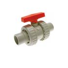 Sockets ball valves PP-H for polyfusion or butt welding, PN 10 (will be discontinued)