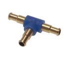 T-push in connector for PUR, PUN and PA hose, PN 10