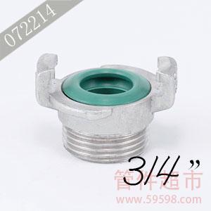 格卡 不锈钢外螺接头 3/4“