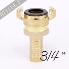 黄铜调节格卡接头 3/4“