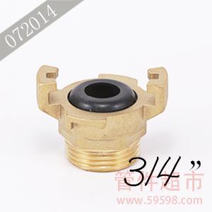 格拉 黄铜外螺接头 3/4 