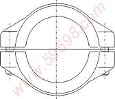 DIN2817；EN14420-3两片夹