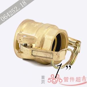 DN-100 黄铜 EN14420-7卡木接头 1 