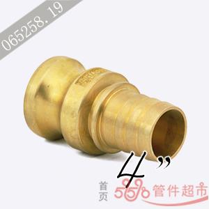 ENC-400 黄铜 卡木带齿管尾接头 4 