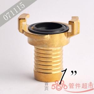 格卡 黄铜管尾接头 1 