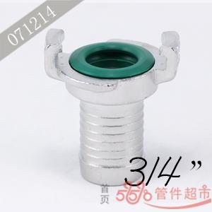 格卡 不锈钢管尾接头 3/4 