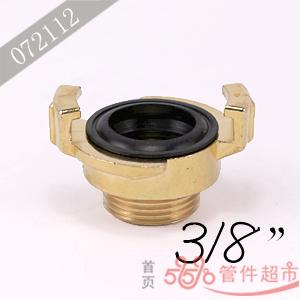 格卡 黄铜外螺接头 3/8 “