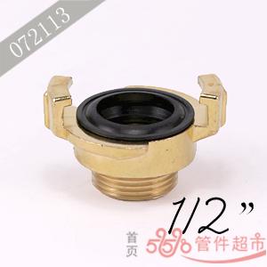 格卡 黄铜外螺接头 1/2 ”