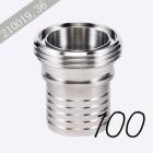 百灵食品外螺管接头 100