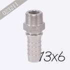 贝卡外螺宝塔接头 13x6