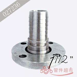 普格 不锈钢带齿管尾 1-1/2 