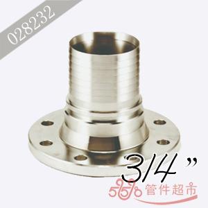 端钳 不锈钢带齿管尾 3/4 