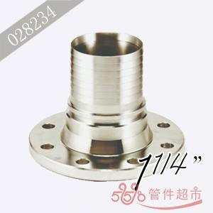 端钳 不锈钢带齿管尾 1-1/4