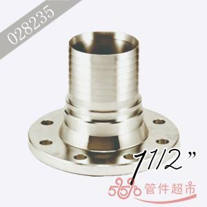 端钳 不锈钢带齿管尾 1-1/2 