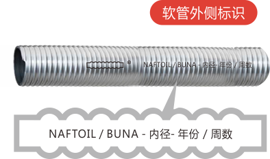 Naftoil/Buna PVC、NBR复合吸送管