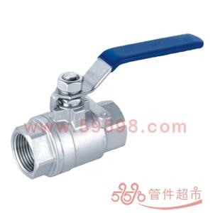 单片式锻造球阀 1/4 