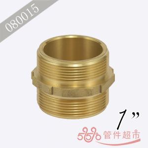 黄铜六角双外螺 1 