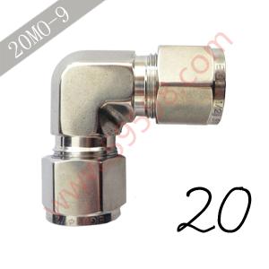 卡套式90度弯头 20 mm