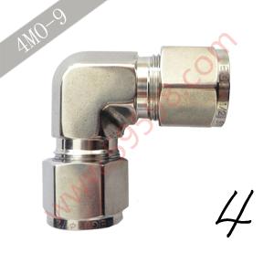 卡套式90度弯头 4 mm