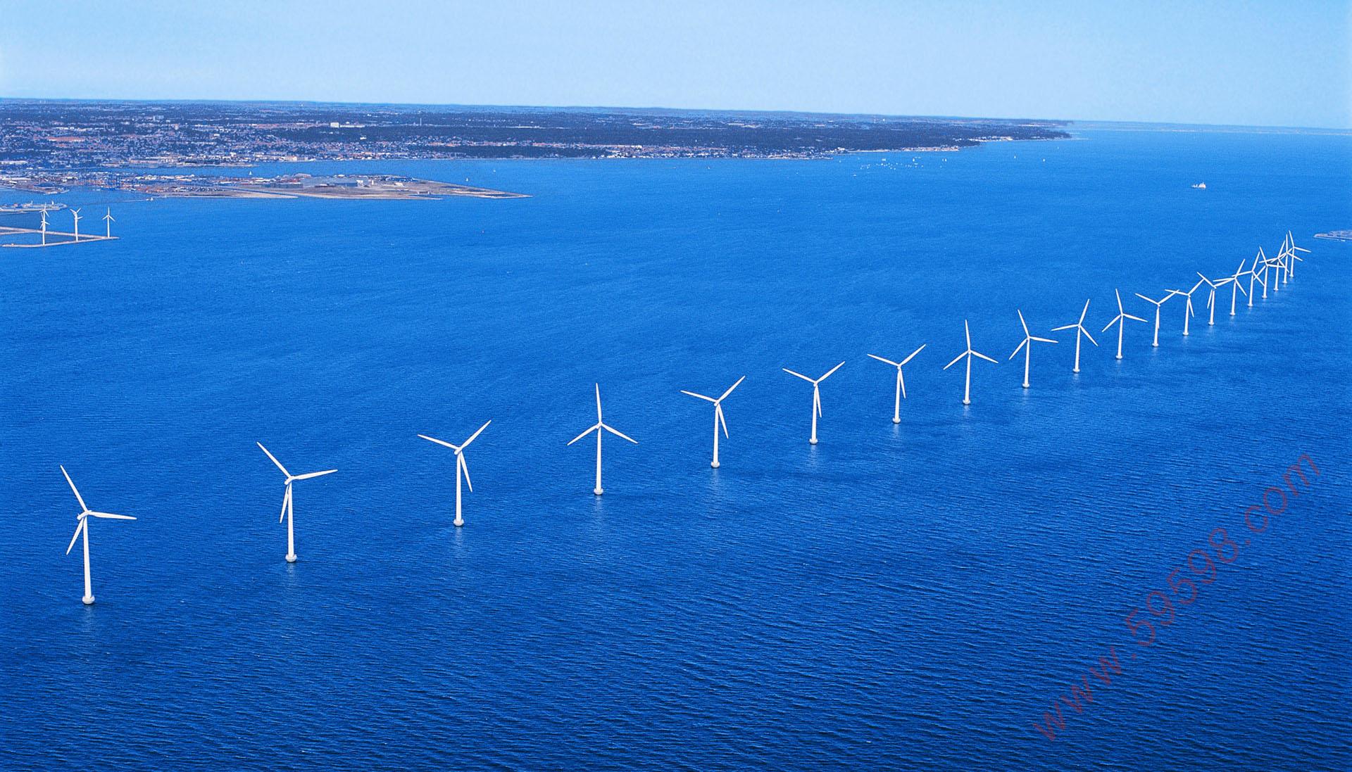 风力发电是风能转换成更为有用的形式，如电力，利用风力涡轮机。