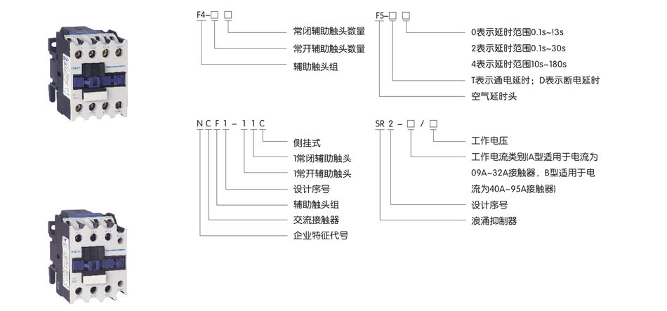 NC1接触器；正泰漏电开关